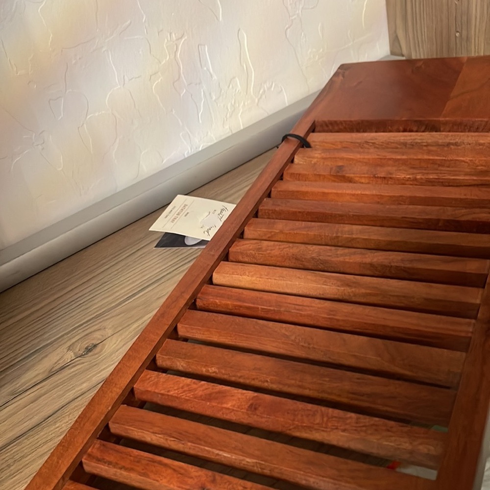 Slatted Wood Bathtub Tray - Hearth & Hand™ with Magnolia - Picture 9 of 12